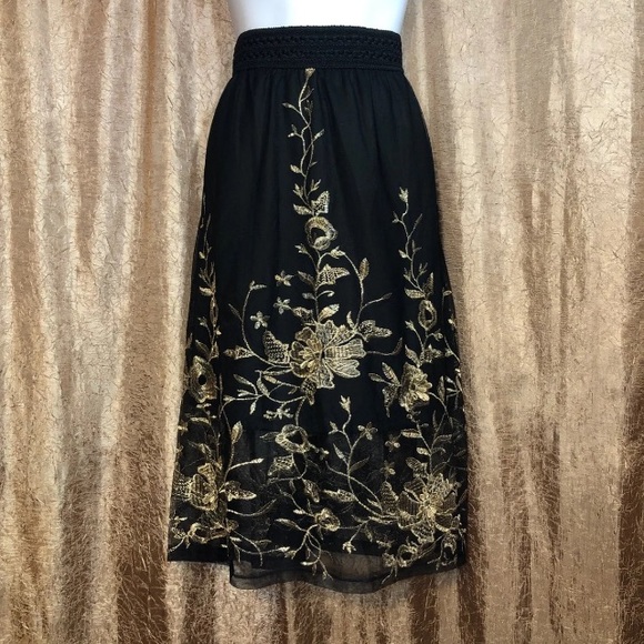 Dresses & Skirts - NWT Embroidered Dress size M